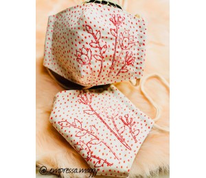 Stickdatei - Blumen Line Art